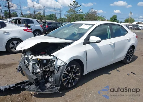2018 Toyota Corolla Se z USA, uszkodzony, nr VIN 2T1BURHEXJC028767